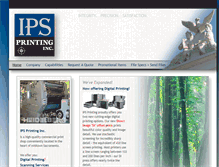 Tablet Screenshot of ipsprints.com